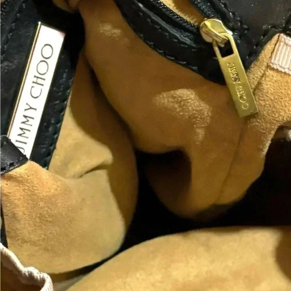 Jimmy Choo black nylon handle bag - Picture 10 of 11